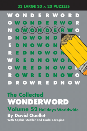 word search puzzle book covver volume 52